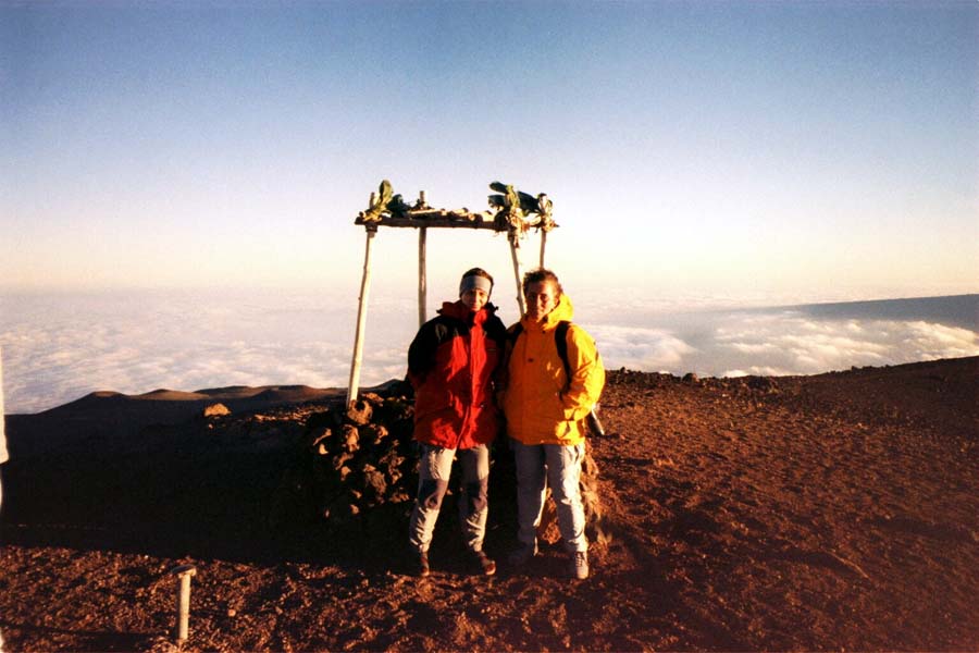 Auf dem hchsten Berg der Welt