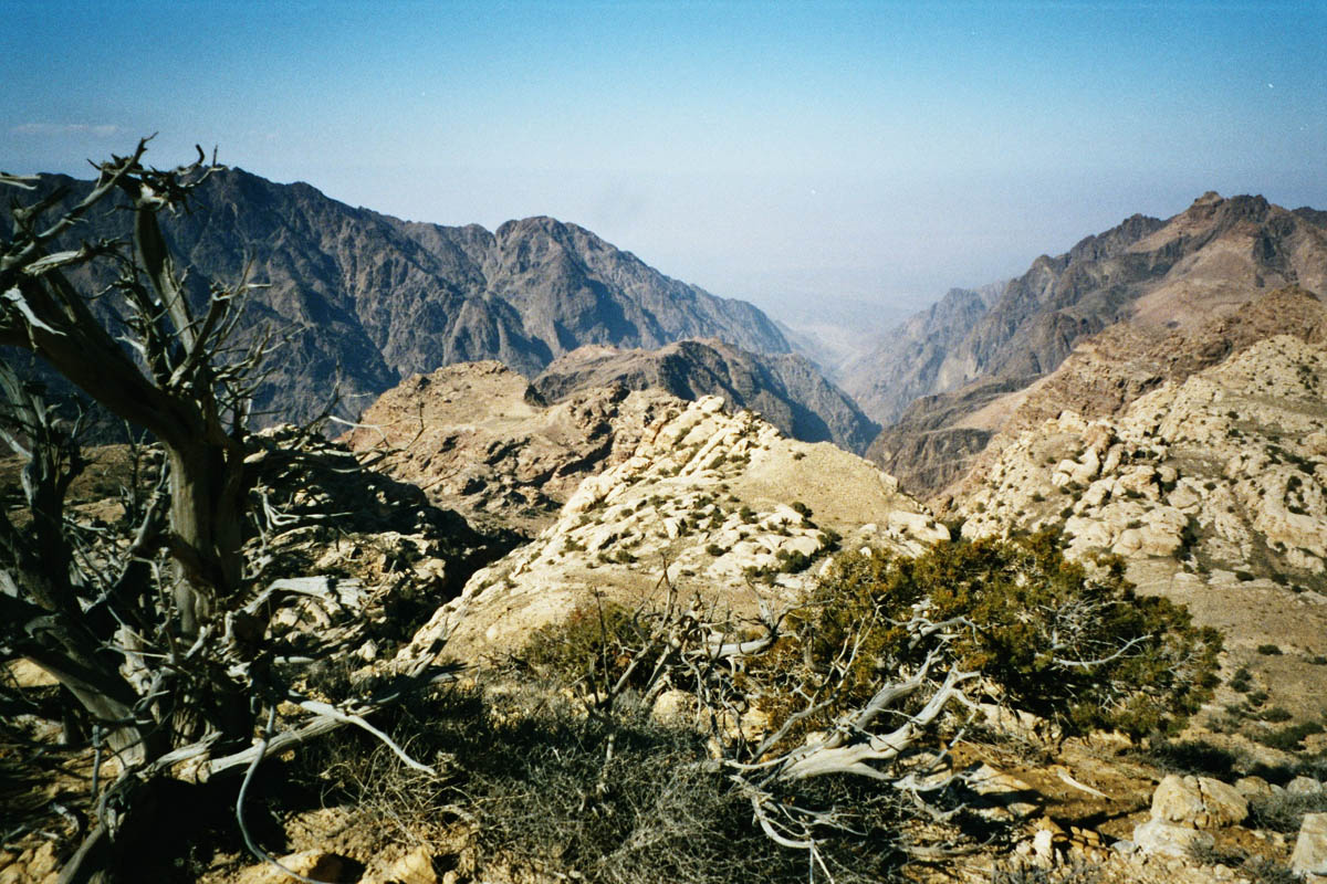 Blick ins Wadi Arab