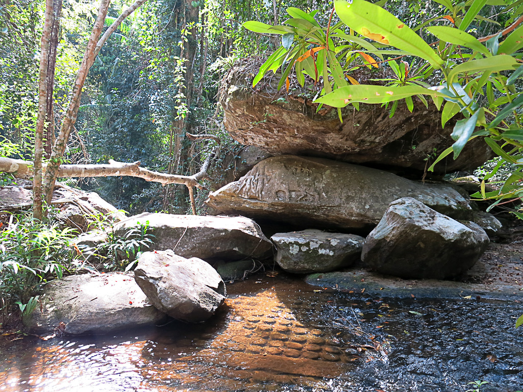 Kbal Spean - Fluss der 1000 Lingams