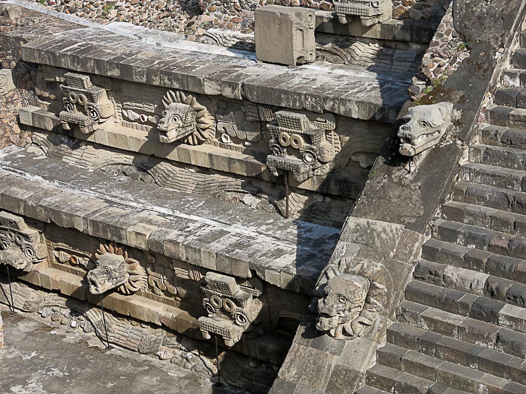 Teotihuacan - Quetzalcoatl Temple