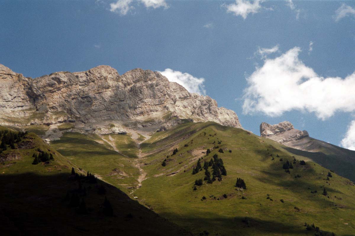 Panorama am Col des Aravis