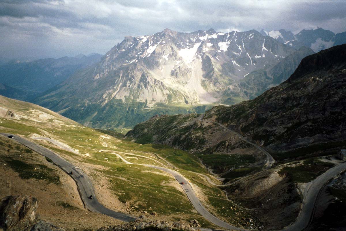 Abfahrt vom Galibier