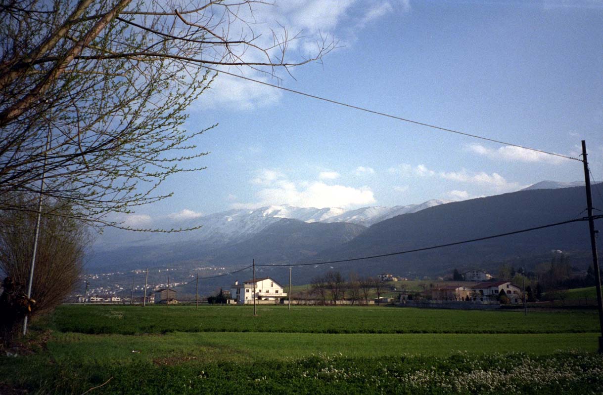 Bergkette der Abruzzen