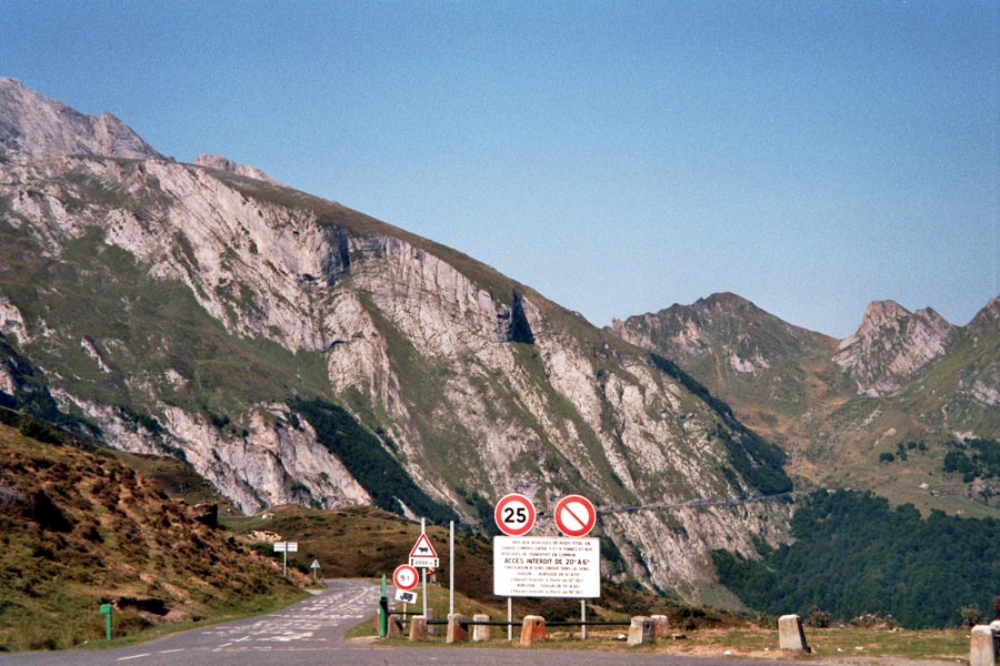 Auffahrt zum Col d'AUbisque