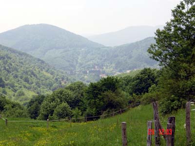 Blick vom Col de Hundsruck