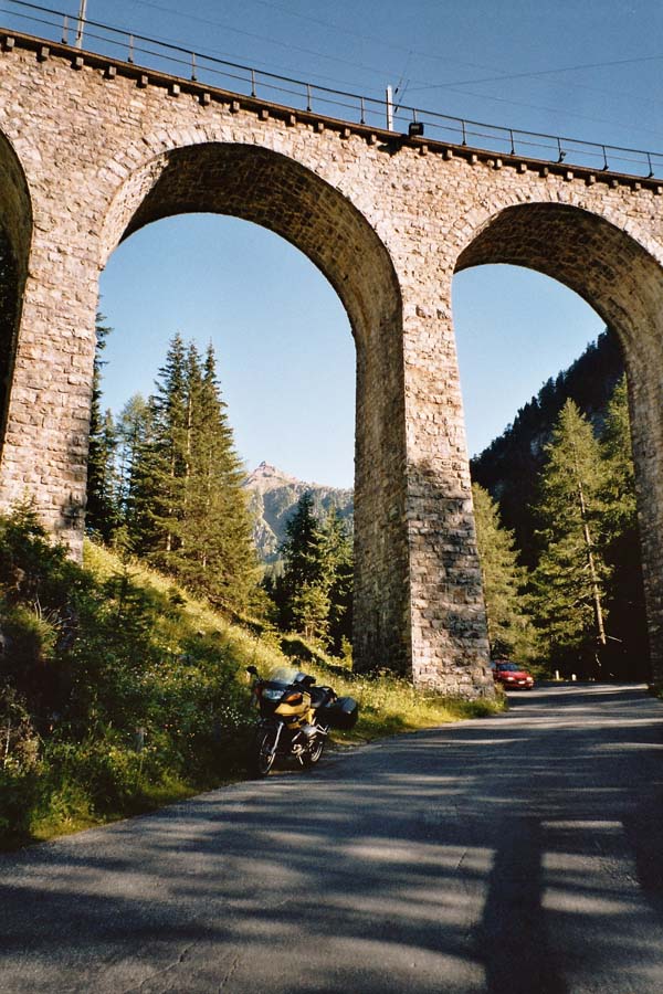 Albula - Viaduct der Rhtischen Bahn