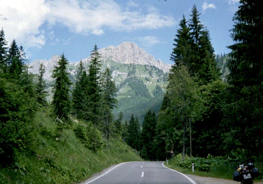 Fast oben auf dem Gaicht-Pass angekommen